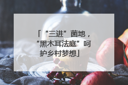 “三进”菌地，“黑木耳法庭”呵护乡村梦想
