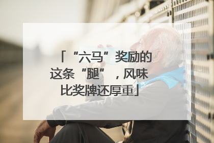 “六马”奖励的这条“腿”，风味比奖牌还厚重