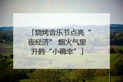 烧烤音乐节点亮“夜经济” 烟火气里升腾“小确幸”