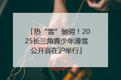 热“雪”驰骋！2025长三角青少年滑雪公开赛在沪举行