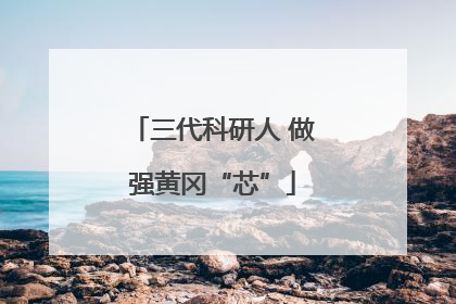 三代科研人 做强黄冈“芯”