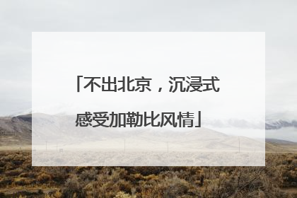 不出北京，沉浸式感受加勒比风情