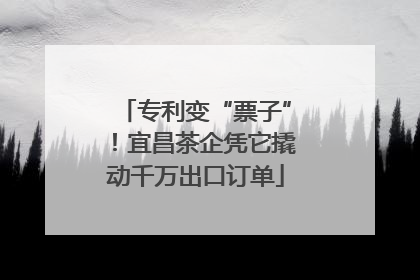 专利变“票子”！宜昌茶企凭它撬动千万出口订单