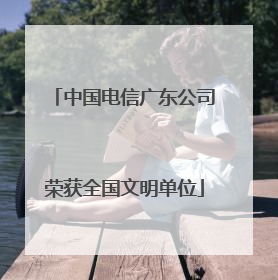 中国电信广东公司荣获全国文明单位