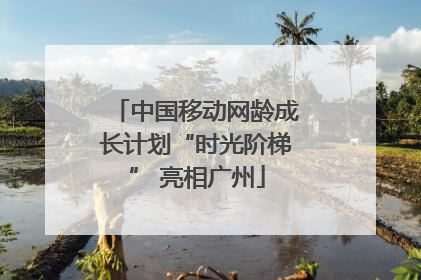 中国移动网龄成长计划“时光阶梯” 亮相广州