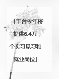 丰台今年将提供6.4万个实习见习和就业岗位