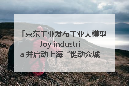 京东工业发布工业大模型Joy industrial并启动上海“链动众城 万亿降本”计划