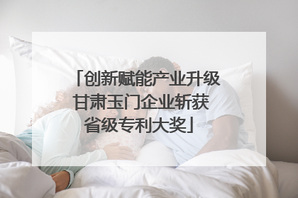 创新赋能产业升级 甘肃玉门企业斩获省级专利大奖