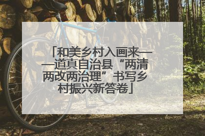 和美乡村入画来——道真自治县“两清两改两治理”书写乡村振兴新答卷