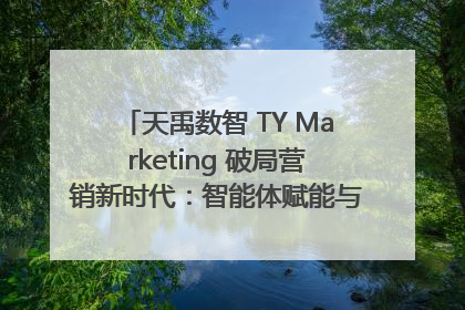 天禹数智 TY Marketing 破局营销新时代：智能体赋能与人才培育双轮驱动