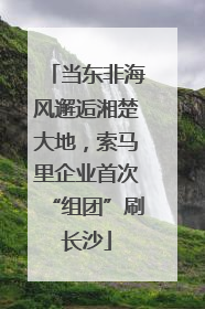 当东非海风邂逅湘楚大地，索马里企业首次“组团”刷长沙