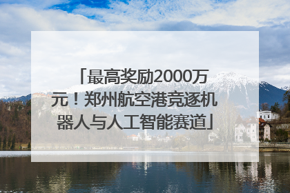 最高奖励2000万元！郑州航空港竞逐机器人与人工智能赛道