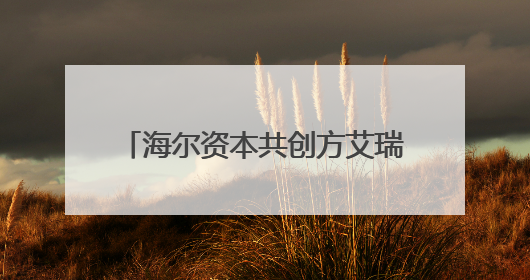 海尔资本共创方艾瑞迈迪三款新品全球首发，智能感知新视界