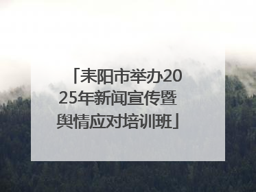耒阳市举办2025年新闻宣传暨舆情应对培训班