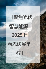 聚焦光伏智慧能源 2025上海光伏展举行