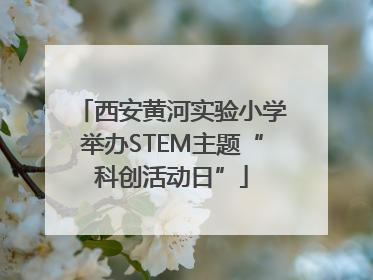 西安黄河实验小学举办STEM主题“科创活动日”