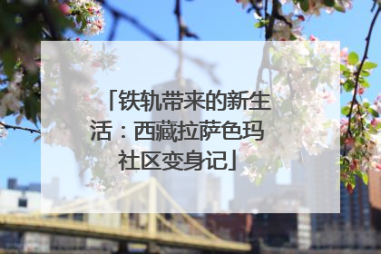 铁轨带来的新生活：西藏拉萨色玛社区变身记
