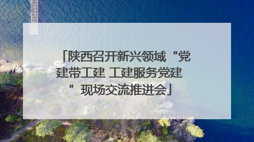 陕西召开新兴领域“党建带工建 工建服务党建”现场交流推进会