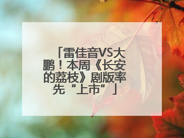 雷佳音VS大鹏！本周《长安的荔枝》剧版率先“上市”