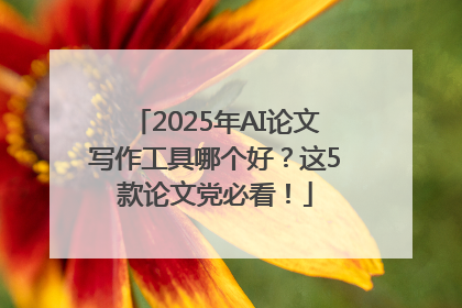 2025年AI论文写作工具哪个好？这5款论文党必看！