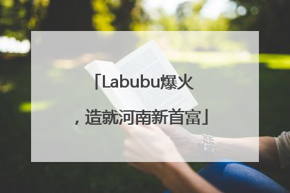 Labubu爆火，造就河南新首富